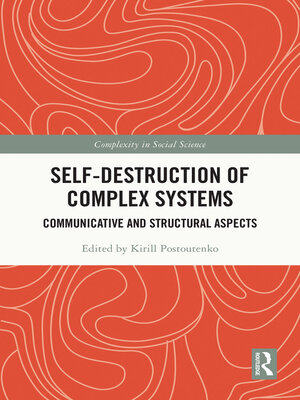 cover image of Self-Destruction of Complex Systems